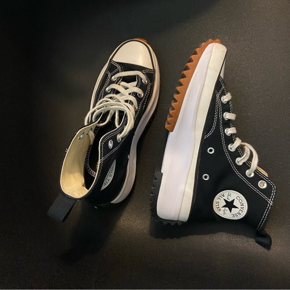 CONVERSE HITOP PLATFORM SNEAKERS♠️✨🖤 - Picture 9 of 11